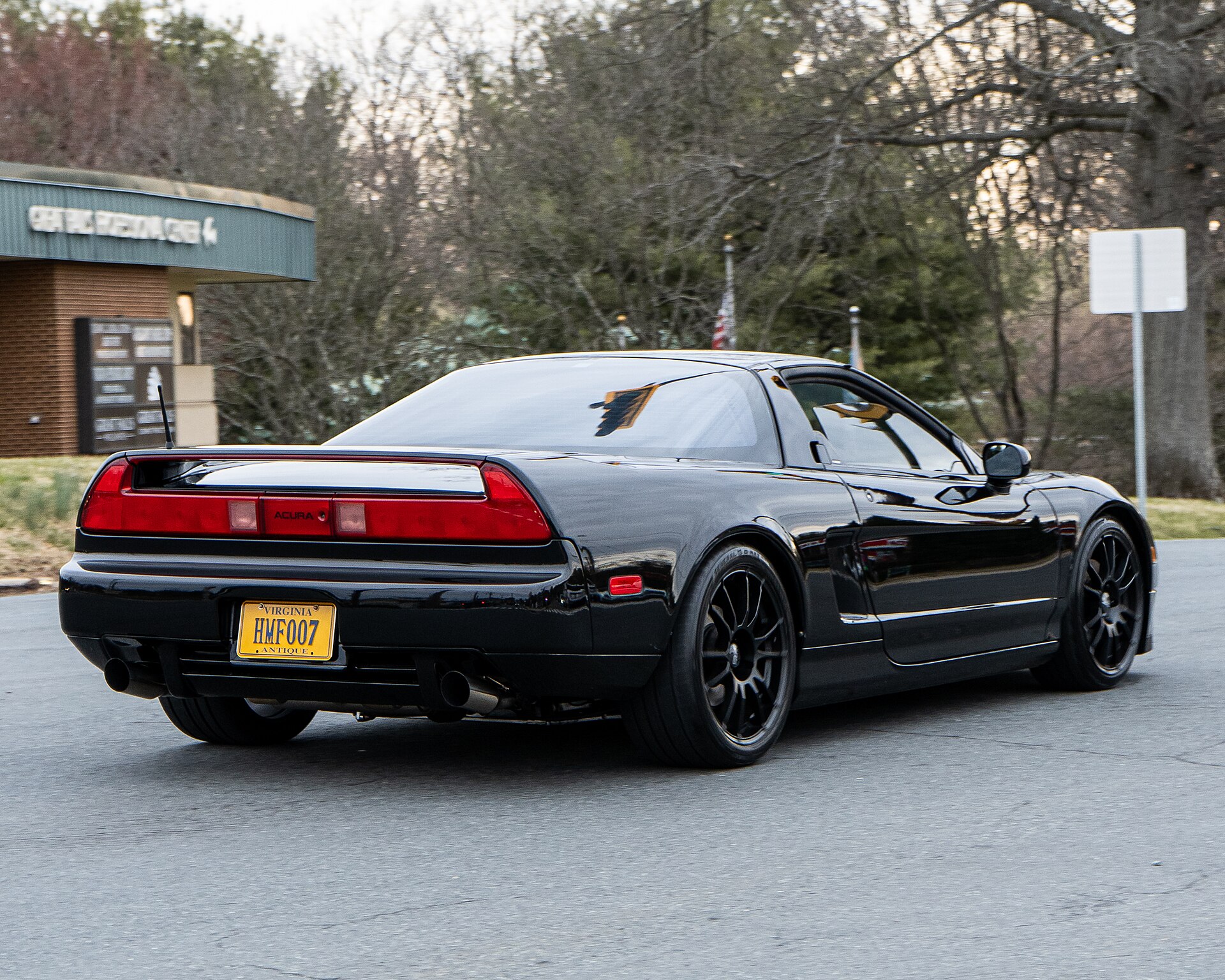 First-generation Acura NSX (NA1), rear three-quarter view