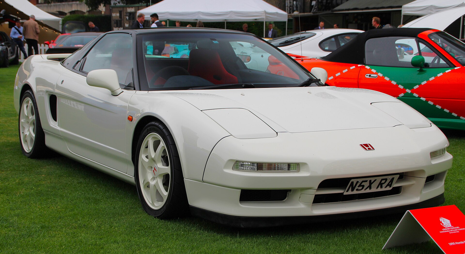 1995 Honda NSX Type R in Championship White